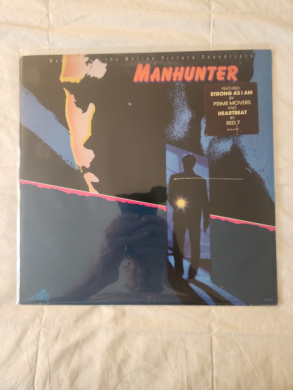 Manhunter Soundtrack Vinyl Record - SUPER RARE GEM DJ COPY NEVER PLAYED! Secret